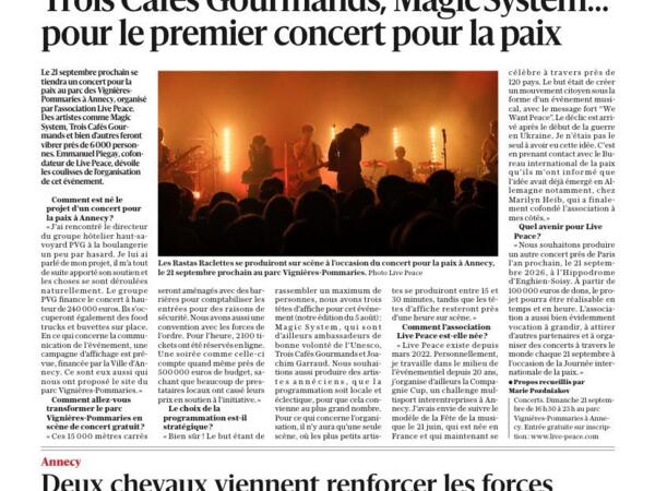 They're talking about us: Le Dauphiné Libéré